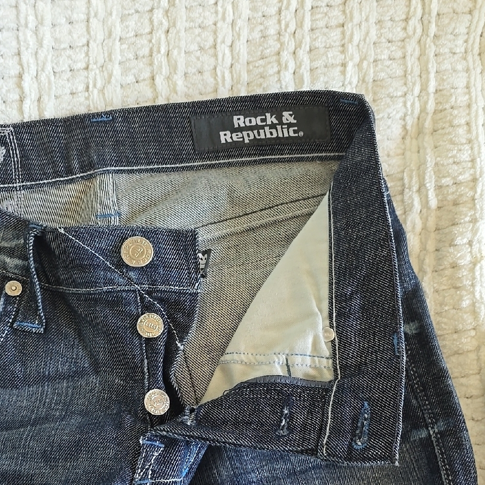 Rock & Republic Dark Wash Denim
